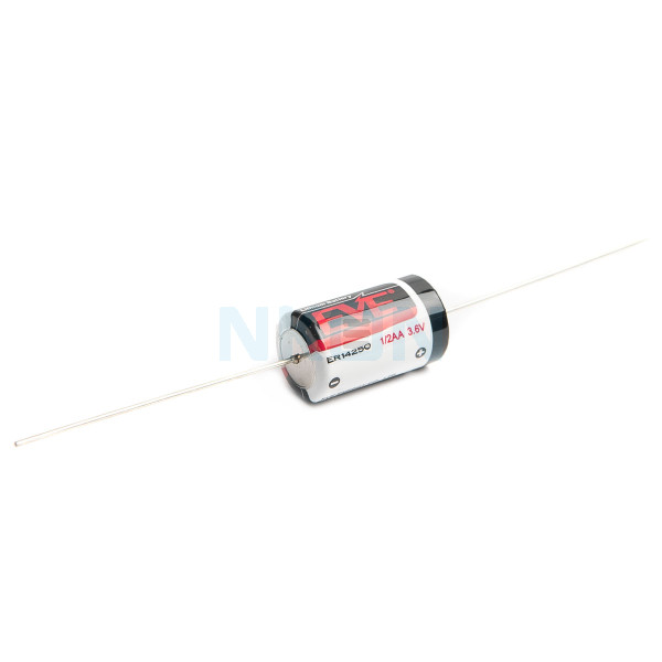 EVE ER14250 / 1/2AA with axial solder tags (CNA) - 3.6V