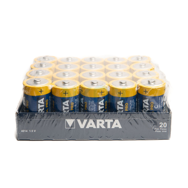 20x C Varta Industrial Pro - 1.5V