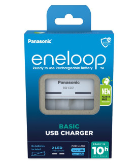 Panasonic Eneloop BQ-CC61 USB battery charger (carton packaging)