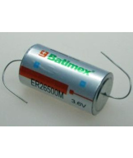 Batimex ER26500M / C with solder wires (CNA) - 3.6V