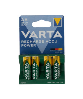 4 AA Varta Recharge Accu Power - 2600mAh