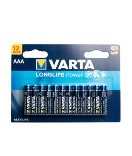 12 AAA Varta Longlife Power - 1.5V