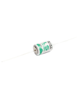 SAFT LS14250 / 1/2AA with axial solder tags (CNA) - 3.6V