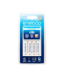 Panasonic Eneloop BQ-CC51 battery charger + 4 AA Eneloop (1900mAh)