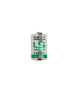 SAFT LS14250 / 1/2AA Lithium with u-tags - 3.6V